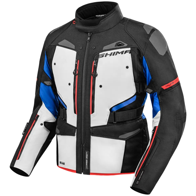 Motoristična jakna Shima Dune blue