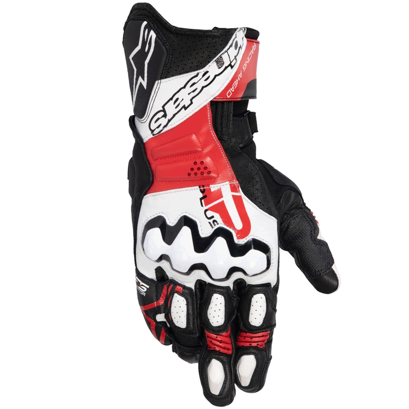 Alpinestars GP Plus R V3 motoristične rokavice črno-belo-rdeče