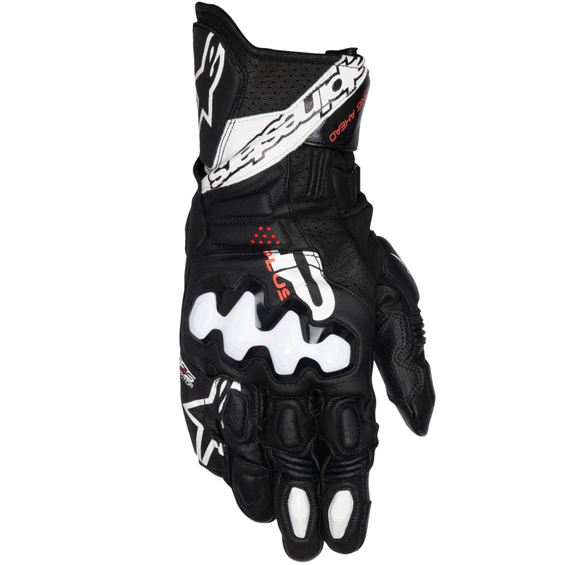 Motoristične rokavice Alpinestars GP Plus R V3 črno-bele