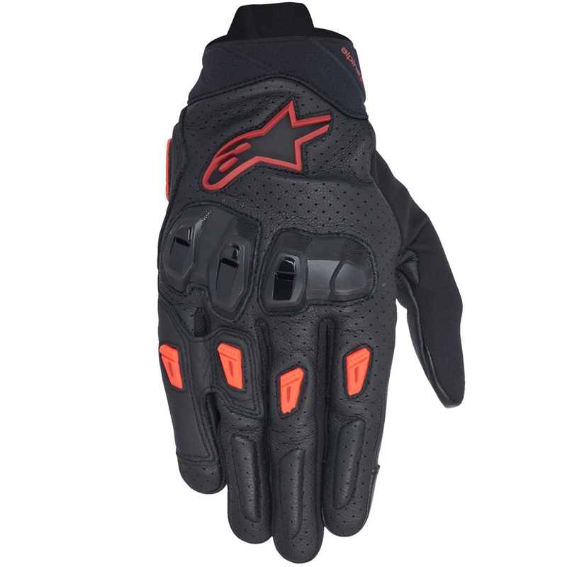 Alpinestars SP X 7 motoristične rokavice črne-temno rdeče-rdeče