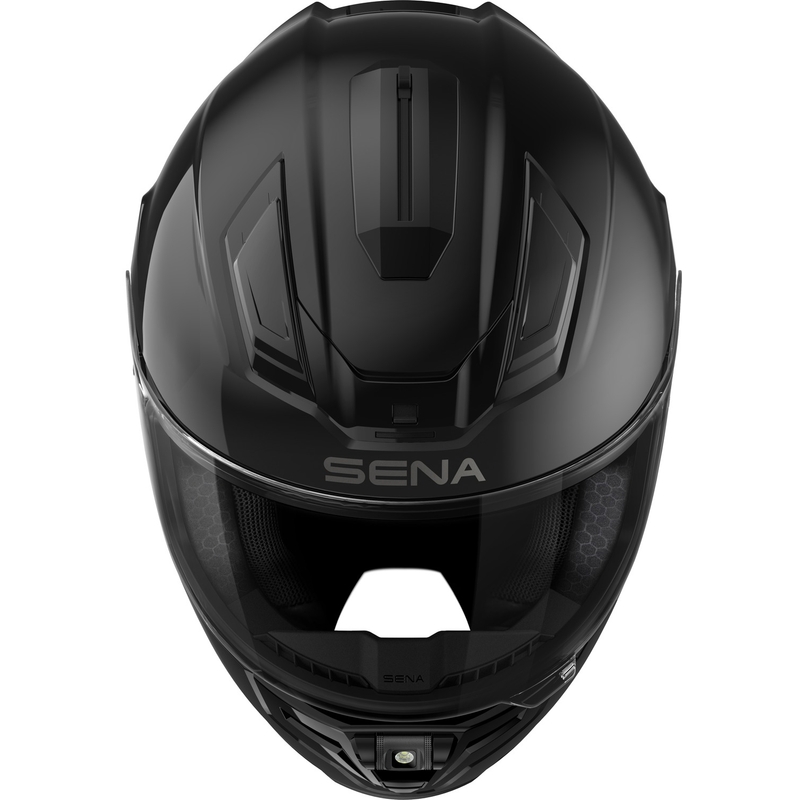 Integralna motoristična čelada SENA s slušalkami Phantom črna