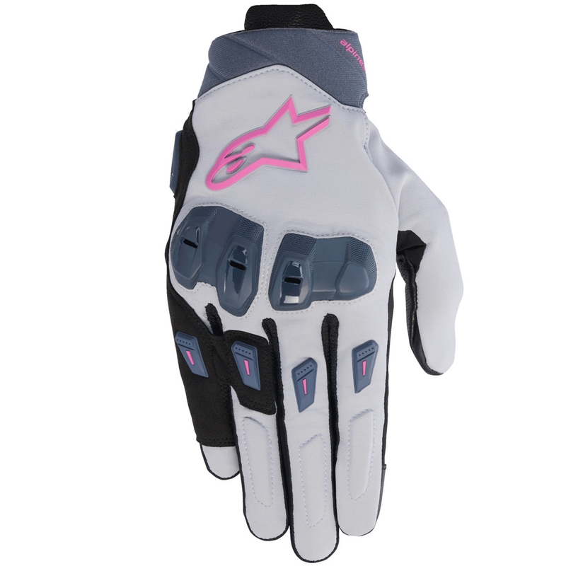 Alpinestars STELLA SP X 3 ženske motoristične rokavice sivo-temno sivo-črno-roza