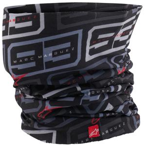 Kolekcija ovratnih gamaš Alpinestars MM93 črno-belo-sivo-rdeča