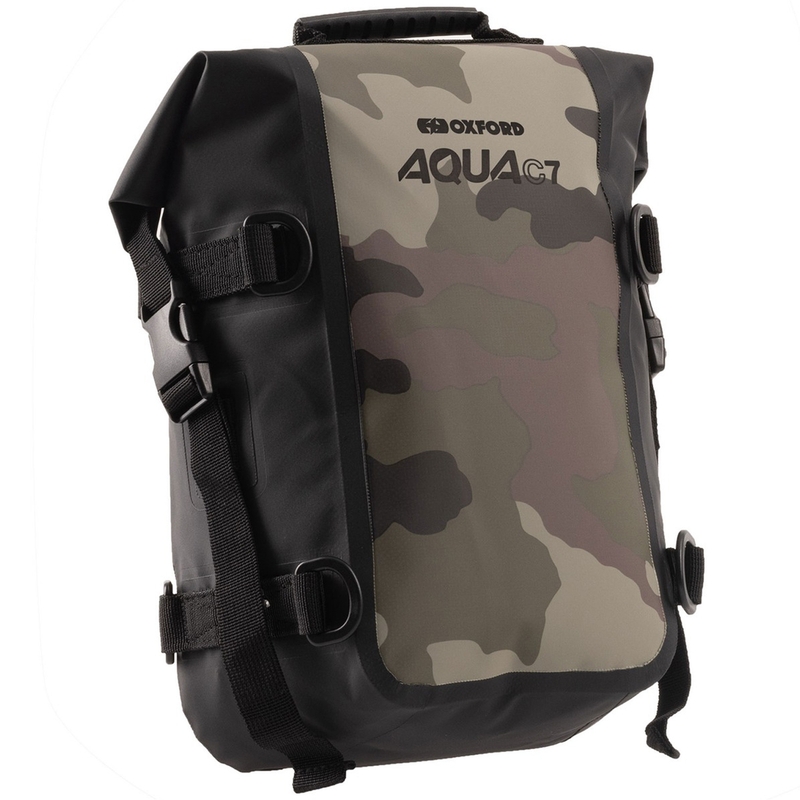 Oxford AQUA C7 Crash Bar Bag 7L Camo