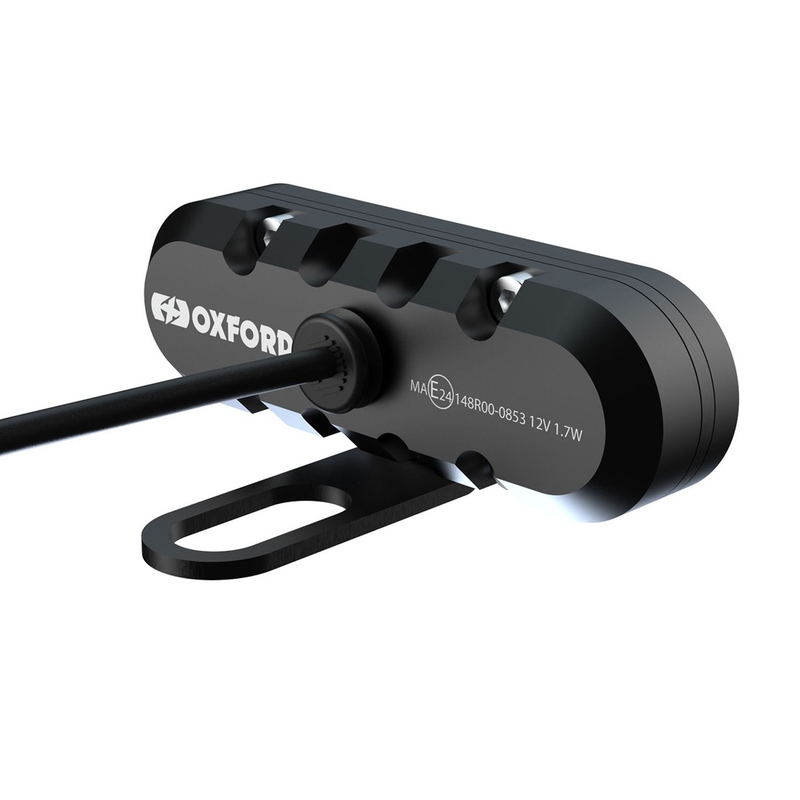 Dodatne luči Oxford Strip light front set black