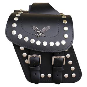 Usnjene motoristične torbe RSA S185B črne barve