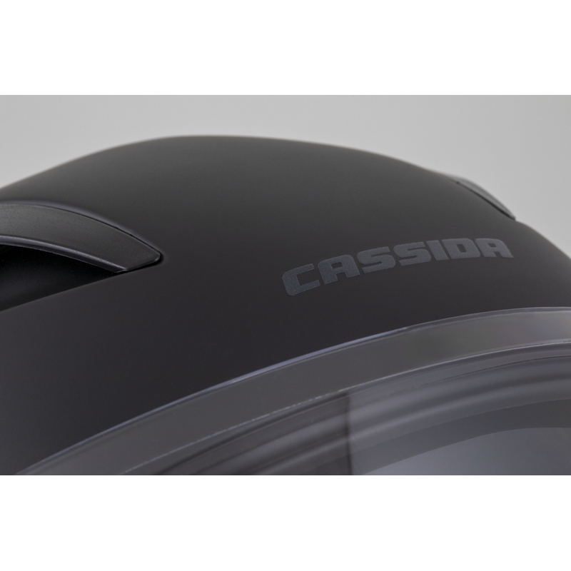 Celoobrazna čelada Cassida Orbit Solid mat črno-črna