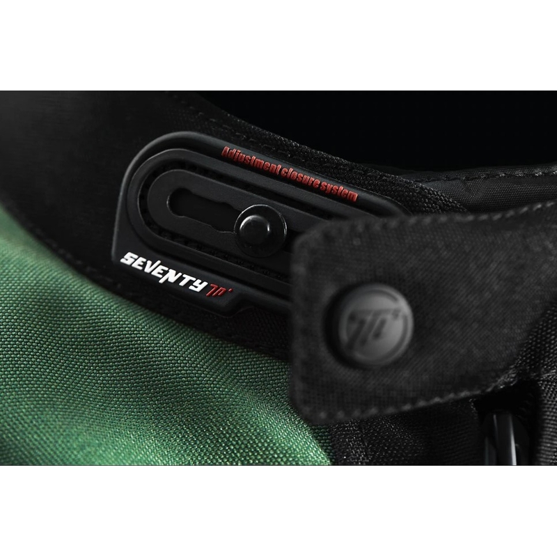 Seventy Degrees SD-JT66 Sahara kaki rdeča motoristična jakna