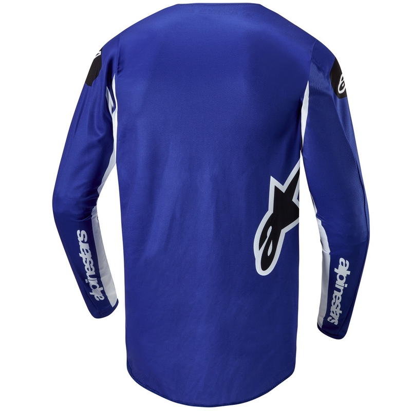 Alpinestars Fluid Lucent motokros dres modro-belo-črn