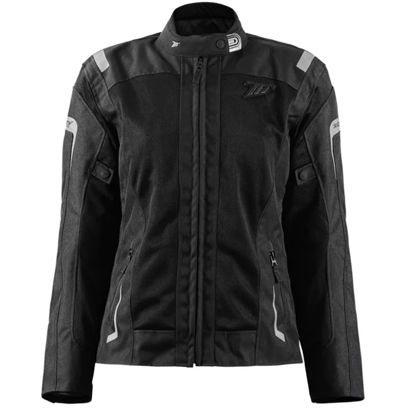 Ženska motoristična jakna Seventy Degrees SD-JT68 Sahara črna