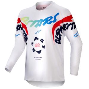 Alpinestars Racer Hana otroški motokros dres bele barve