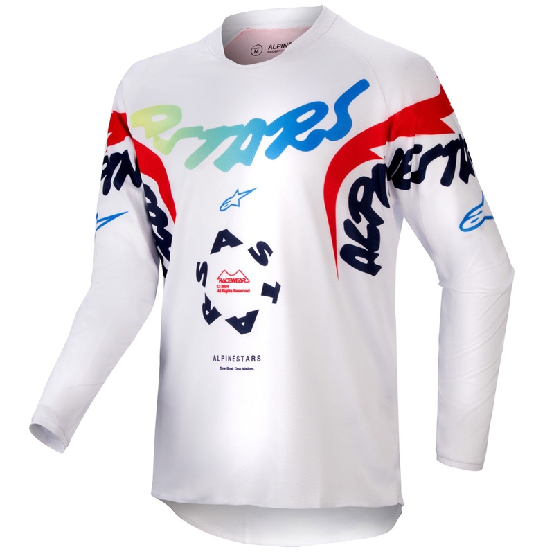 Alpinestars Racer Hana otroški motokros dres bele barve