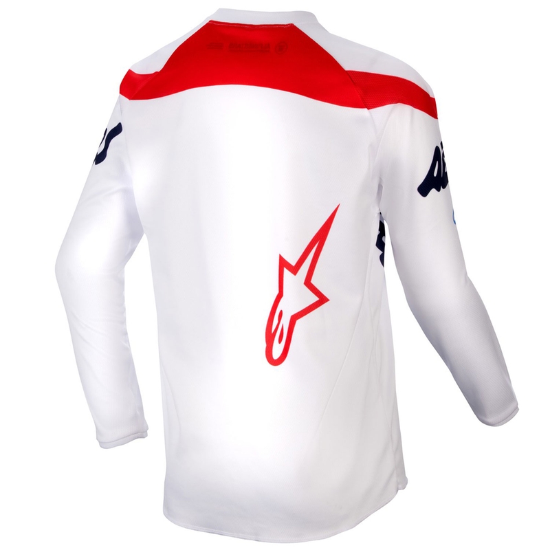 Alpinestars Racer Hana otroški motokros dres bele barve