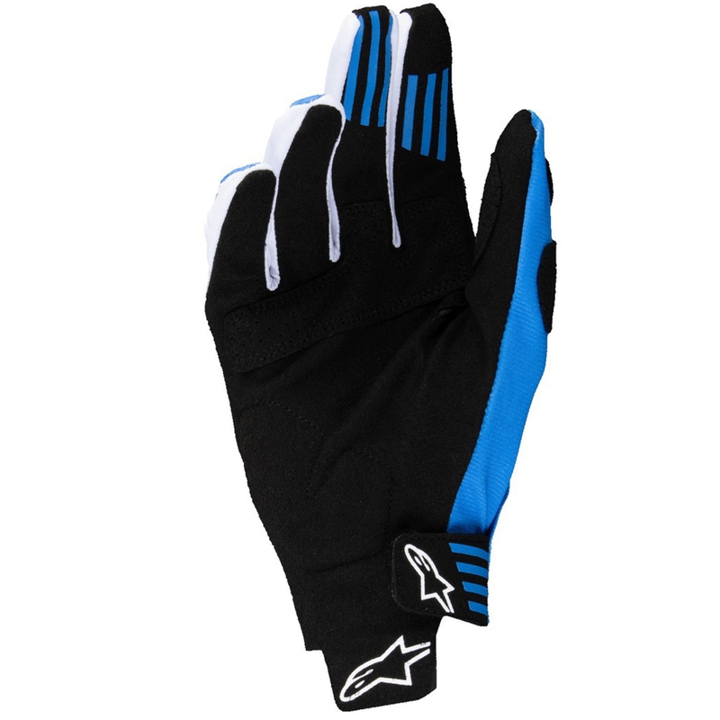 Alpinestars Techstar rokavice za motokros črno-modre barve