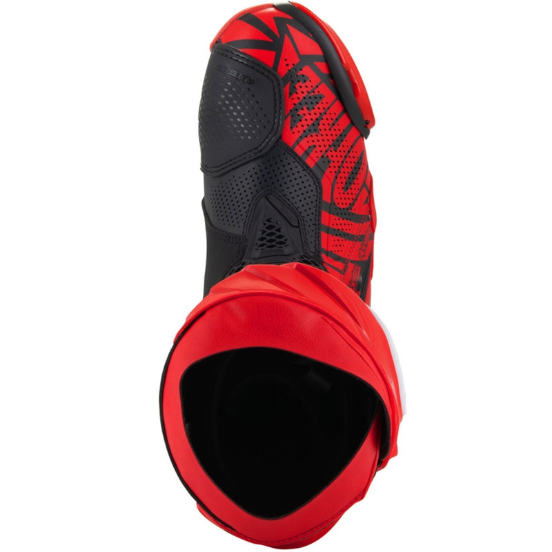 Motoristični škornji Alpinestars Supertech R Vented limited edition Francesco Bagnaia rdeče-črni
