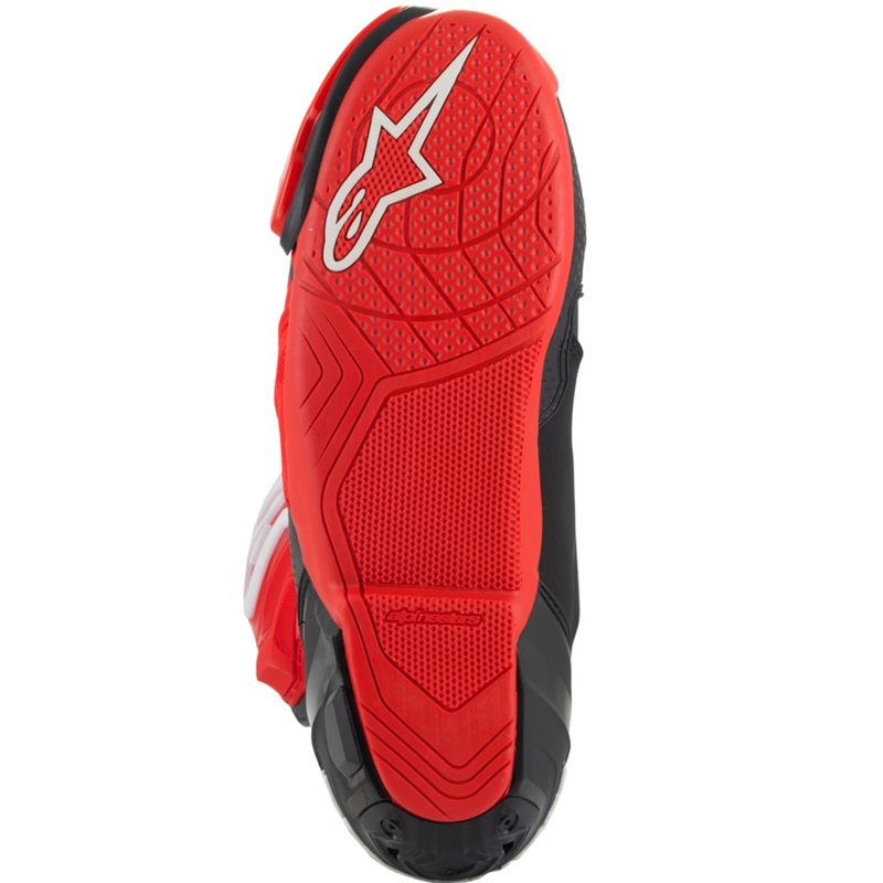 Motoristični škornji Alpinestars Supertech R Vented limited edition Francesco Bagnaia rdeče-črni