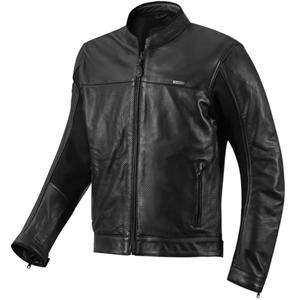 Klasična usnjena motoristična jakna Seventy Degrees SD-JL4 Legend črna
