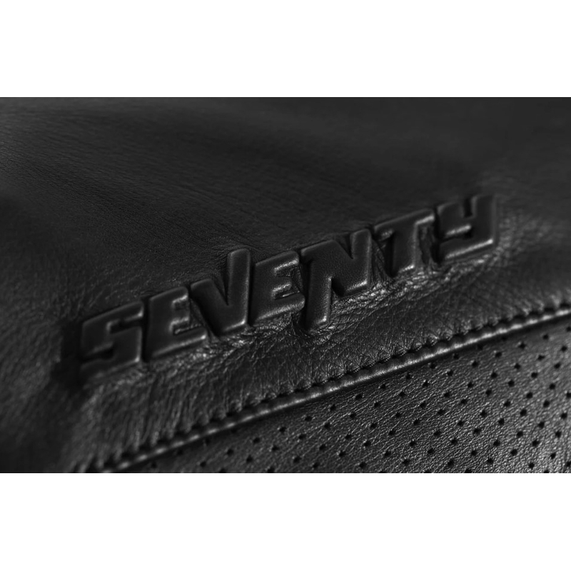Klasična usnjena motoristična jakna Seventy Degrees SD-JL4 Legend črna