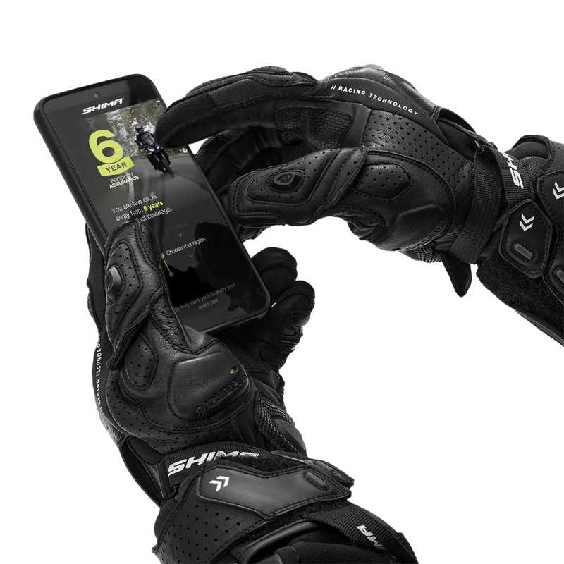 Motoristične rokavice Shima RS-3 black