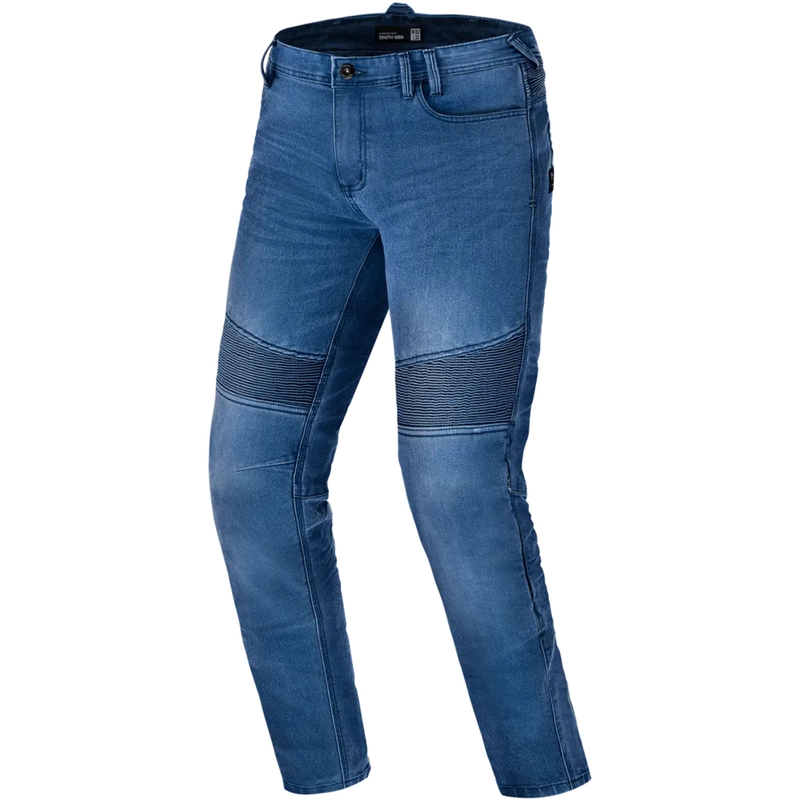 Modre motoristične kavbojke Shima Zenith