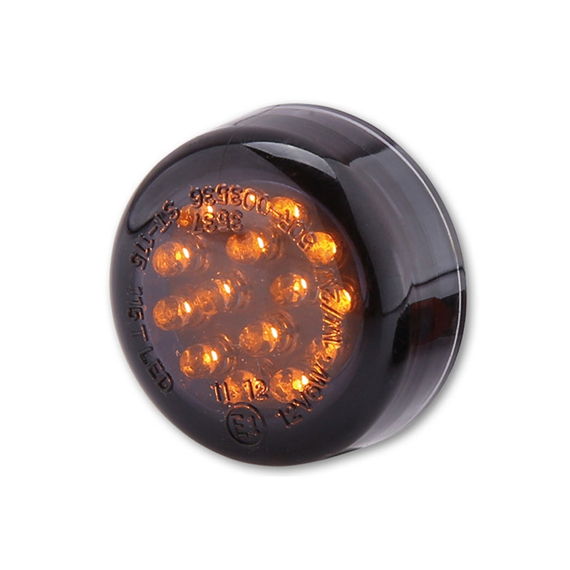 Highsider Smart LED Disc motociklistični smerniki črni