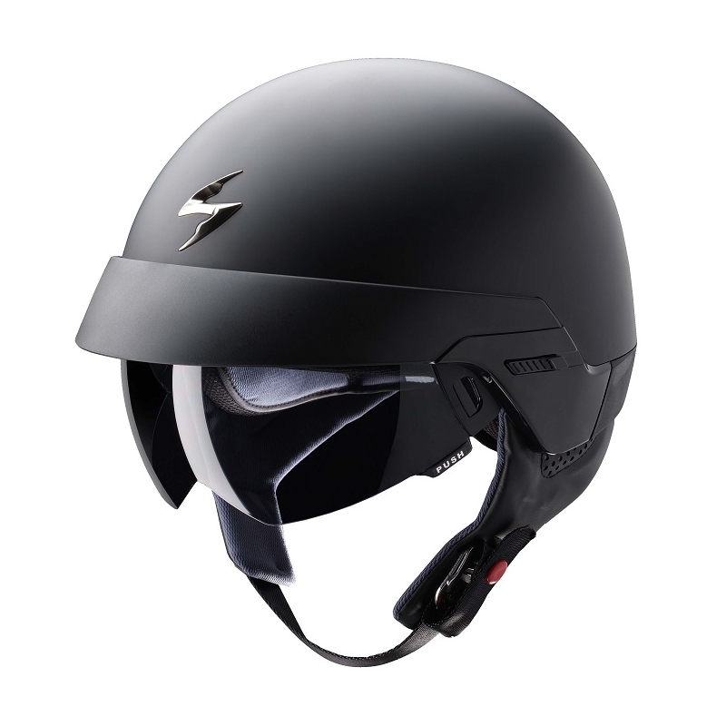 Motoristična čelada Scorpion EXO-100 black matt - razred II