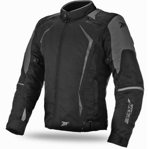 Ženska motoristična jakna Seventy Degrees SD-JR49 črno-siva