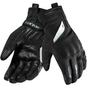 Črne motoristične rokavice Seventy Degrees SD-T9 Expedition
