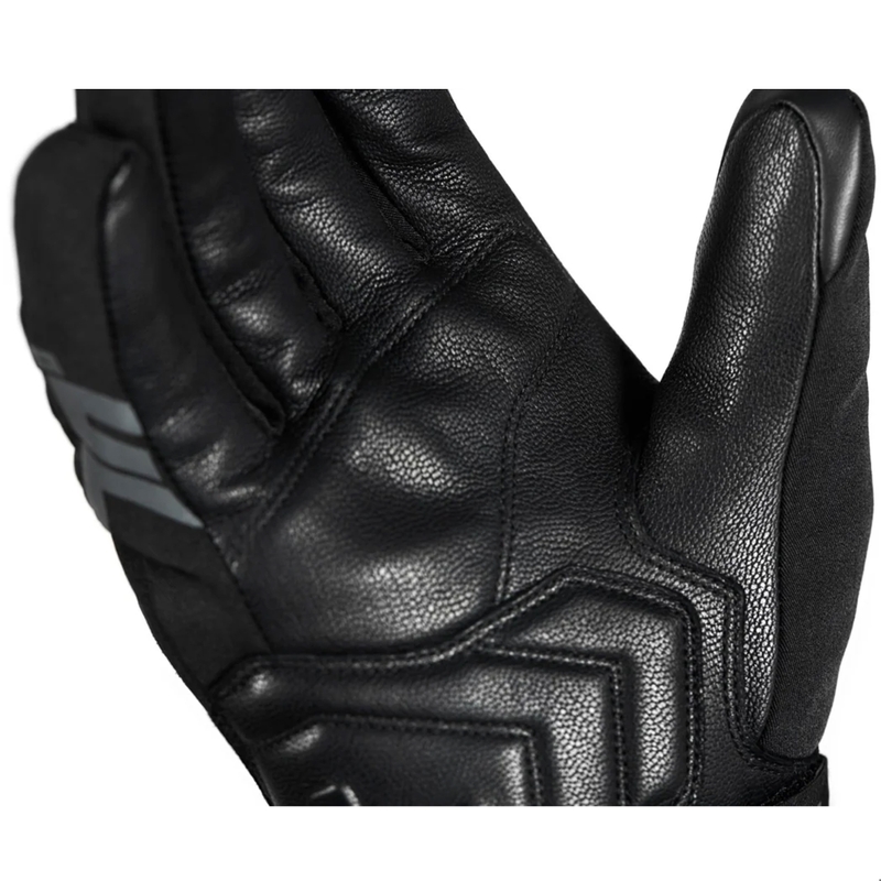 Črne motoristične rokavice Seventy Degrees SD-T9 Expedition