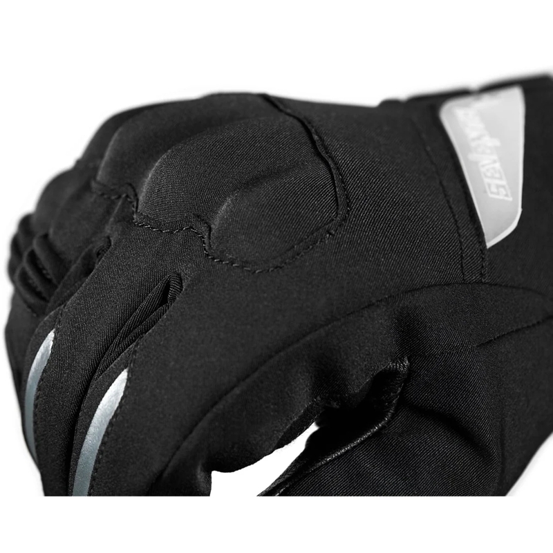 Črne motoristične rokavice Seventy Degrees SD-T9 Expedition