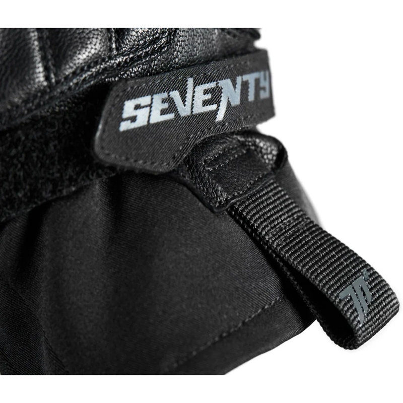 Črne motoristične rokavice Seventy Degrees SD-T9 Expedition