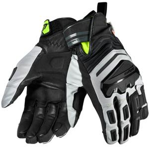 Motoristične rokavice Seventy Degrees SD-T13 Aspen Light črno-sivo-fluo rumene