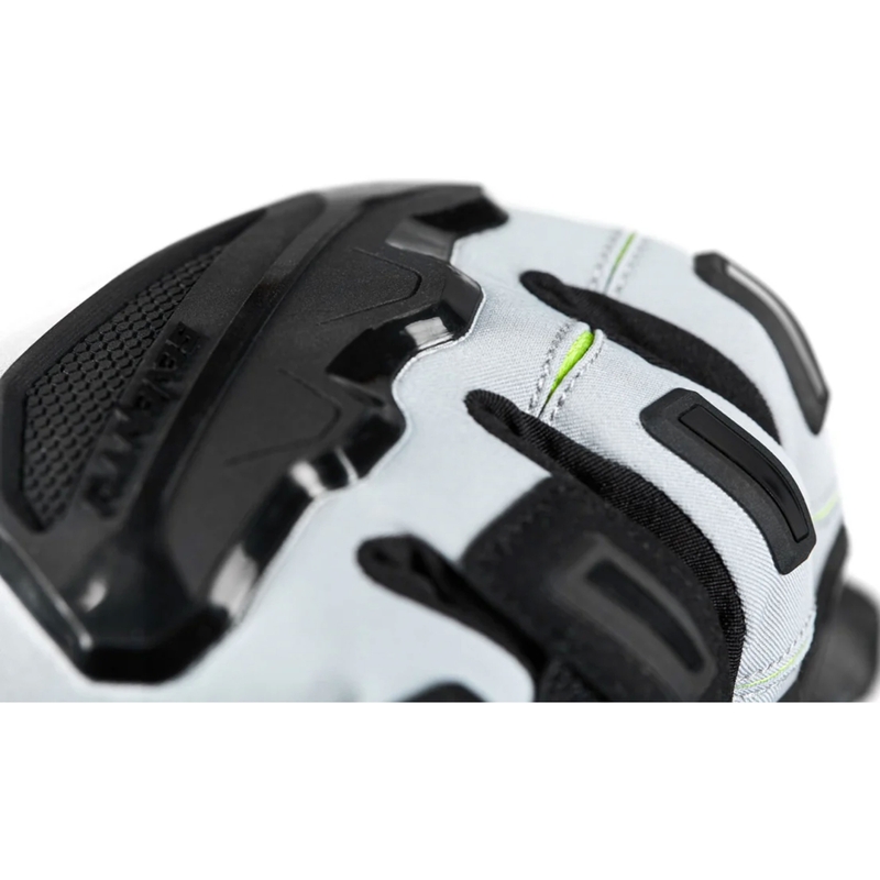 Motoristične rokavice Seventy Degrees SD-T13 Aspen Light črno-sivo-fluo rumene