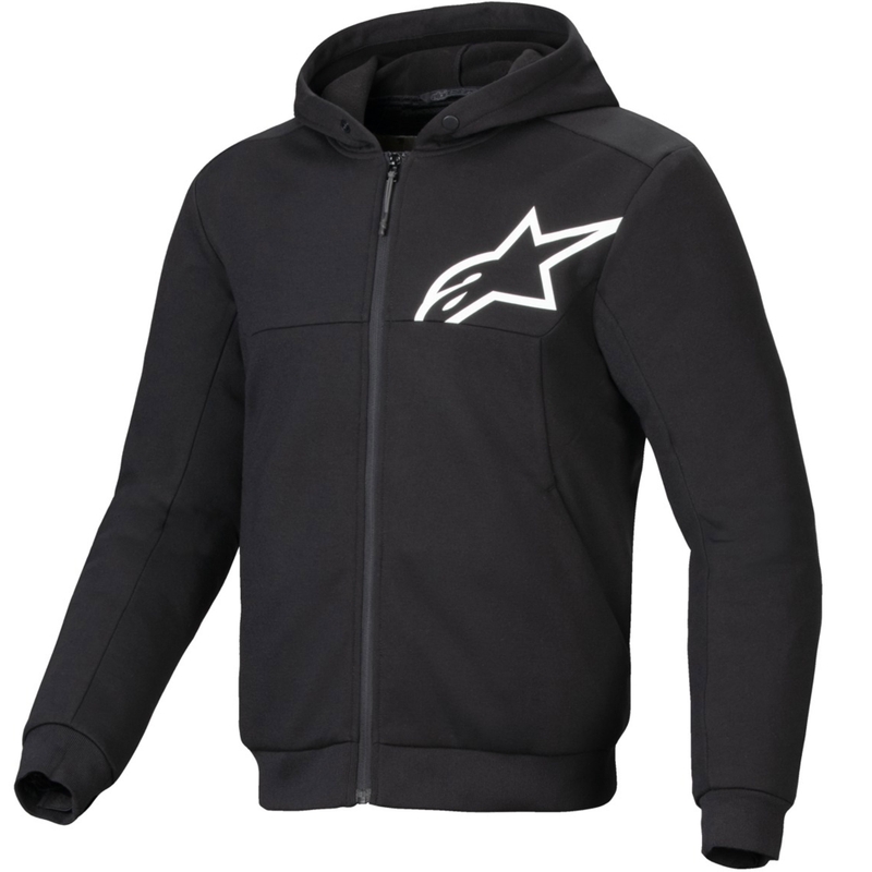 Alpinestars Chrome V2 Sport motoristični pulover črno-bel