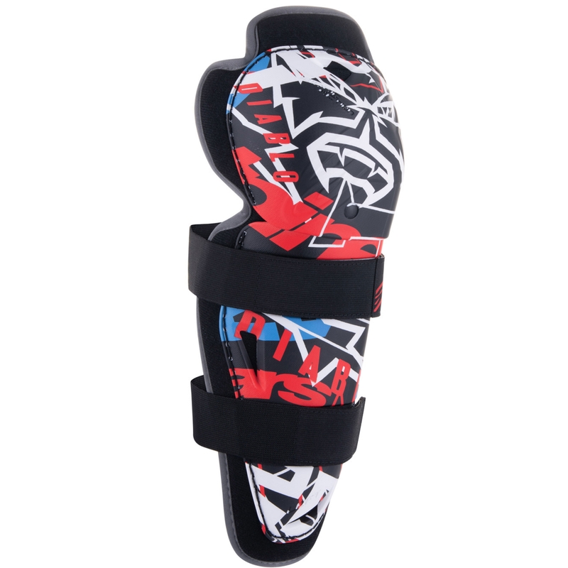 Ščitniki za kolena Alpinestars Bionic Action FQ20 črno-rdeči