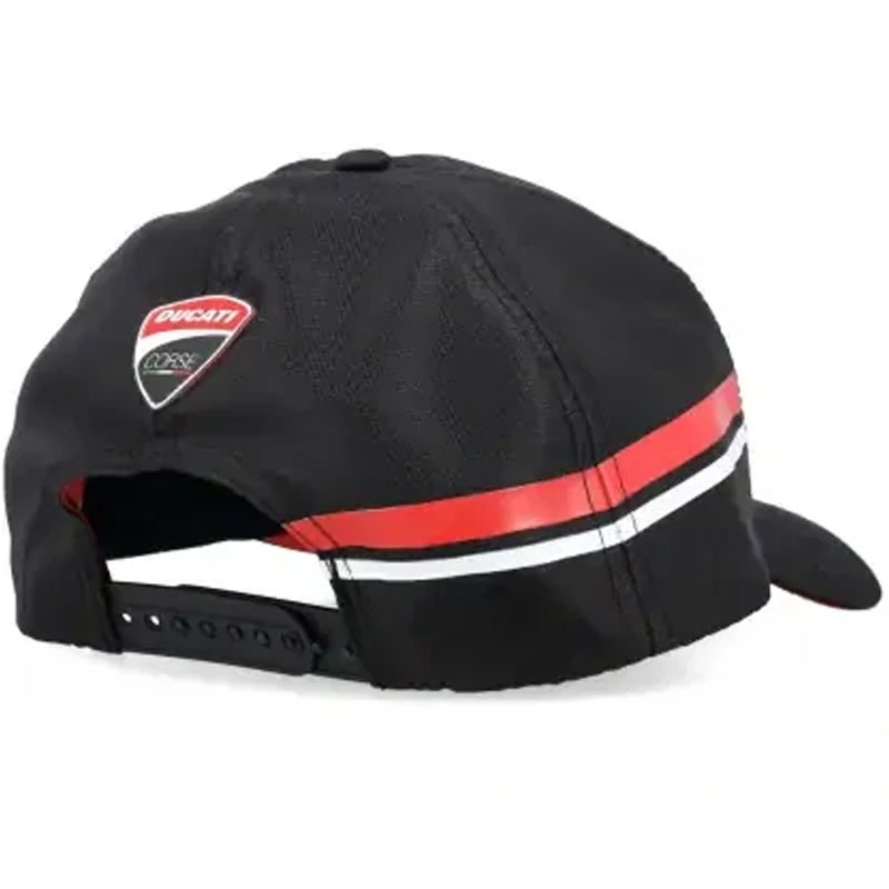 Kapa Ducati Corse z logotipom, črna