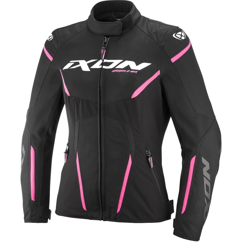 Ženska motoristična jakna IXON Striker 2 Air WP Lady black and pink