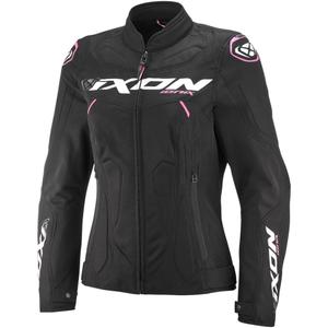 Ženska motoristična jakna IXON Ionix Lady črno-roza