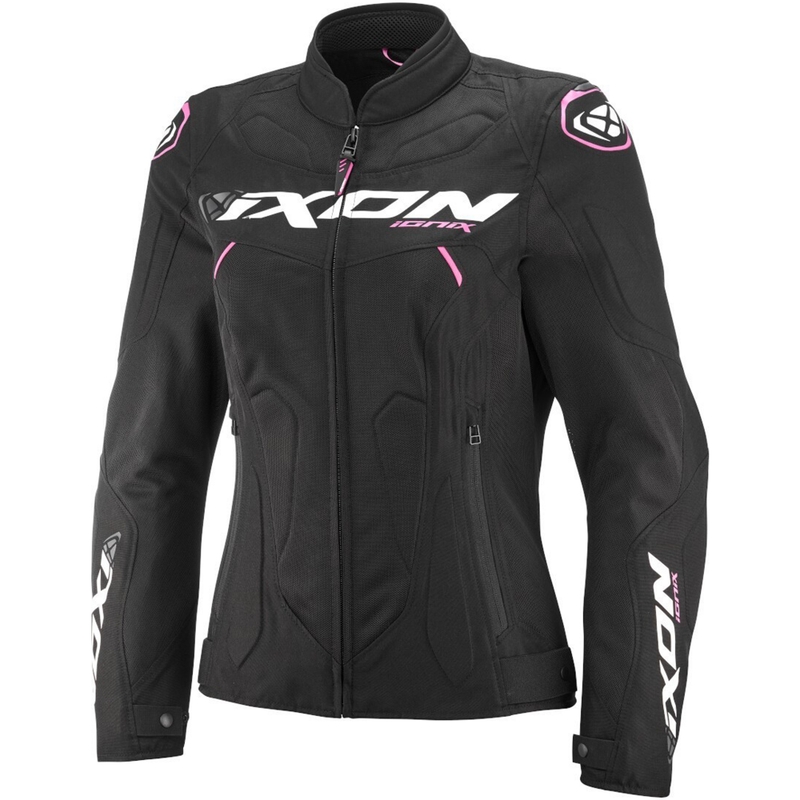 Ženska motoristična jakna IXON Ionix Lady black and pink