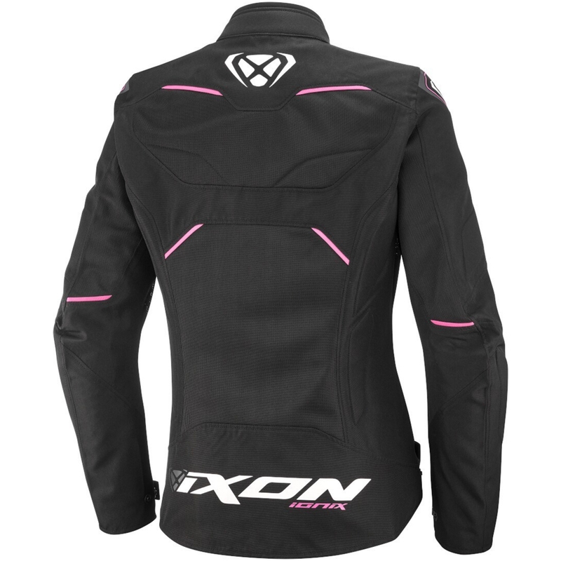 Ženska motoristična jakna IXON Ionix Lady black and pink