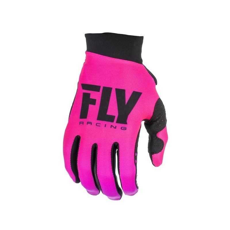 Ženske rokavice za motokros FLY Racing PRO LITE 2019 - ZDA črno-rožnate razprodaja