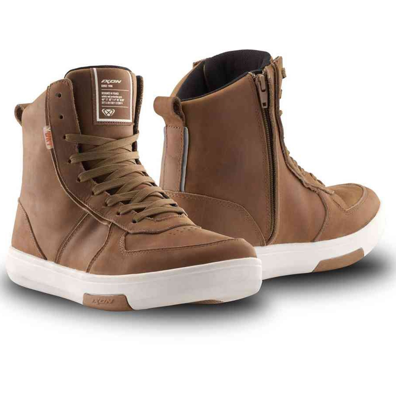 Motoristični škornji IXON Ghost WP brown