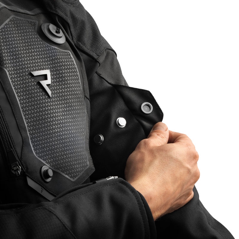 Motoristična jakna Rebelhorn Borg II črna