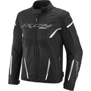 Ženska motoristična jakna IXON Striker 2 C-Sizing črno-bela