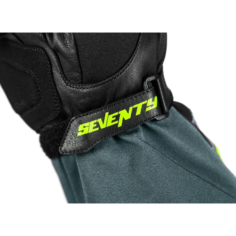 Seventy Degrees SD-T57 Giau motoristične rokavice črno-sivo-fluo rumene