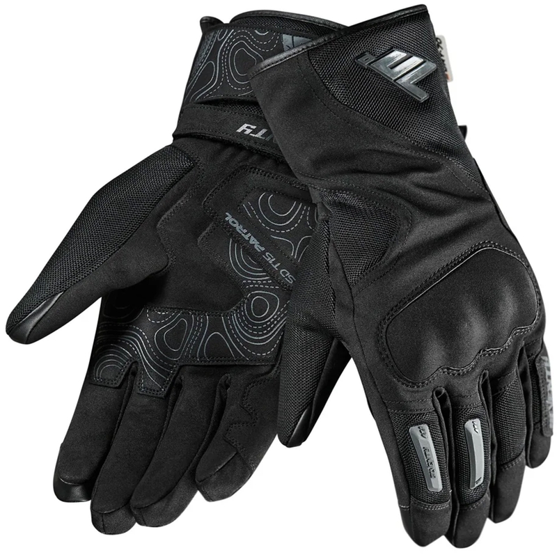 Seventy Degrees SD-T15 Patrol motoristične rokavice črne barve