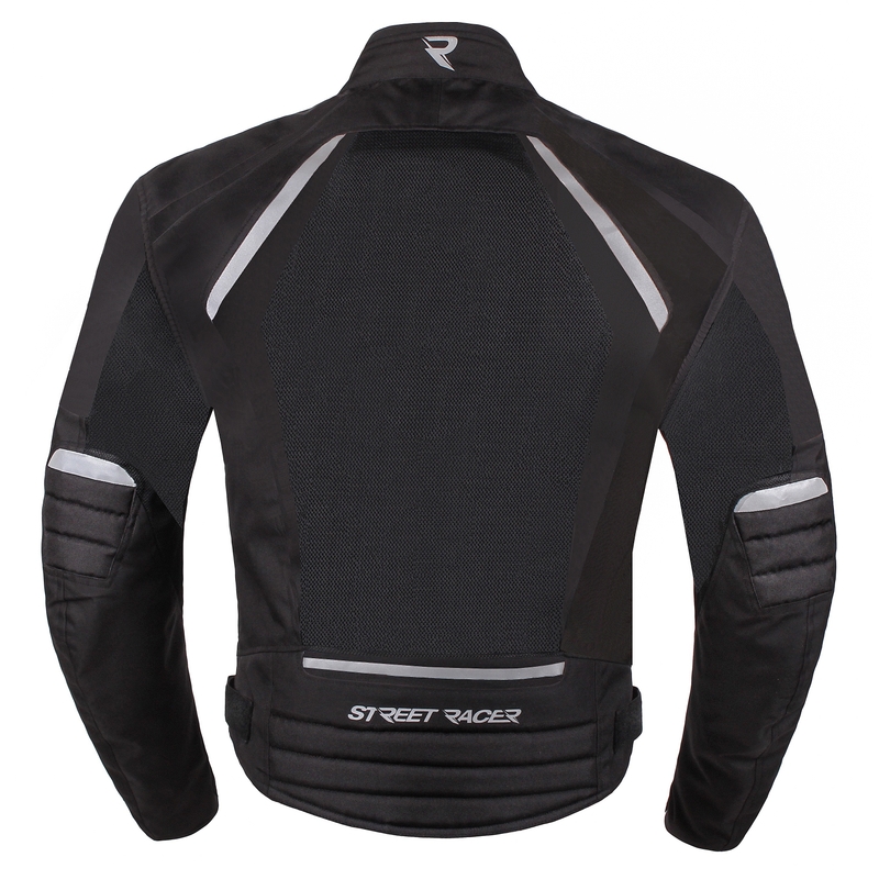 Street Racer Elite Black Motorcycle Jacket razprodaja
