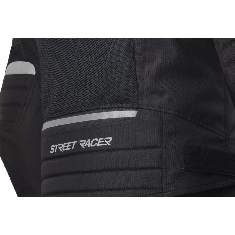 Street Racer Elite Black Motorcycle Jacket razprodaja