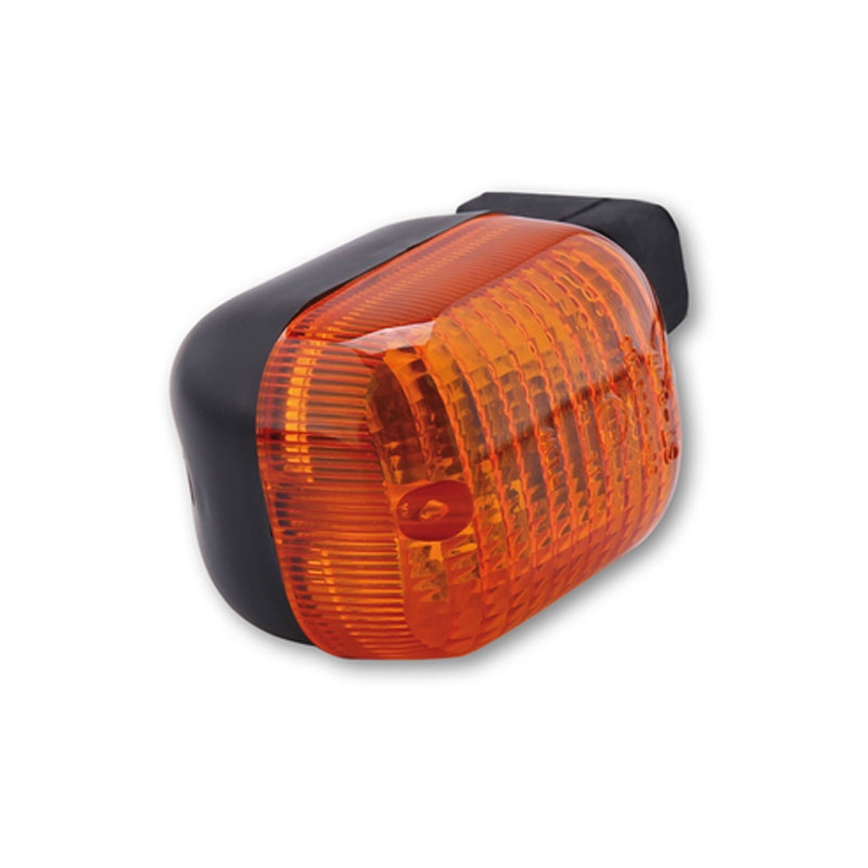 Smerniki za motor Highsider Smart Duc Style črno-oranžni