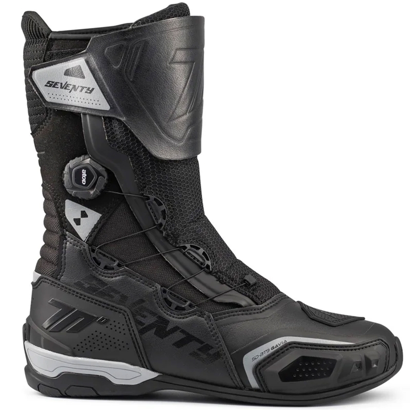 Moto škornji Seventy Degrees SD-BT9 Gavia črne barve